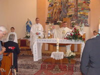 Vysvätenie nových krížov v obci